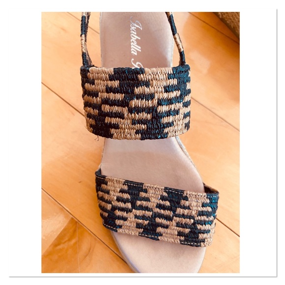 Isabella Rossi Basket Weave Wedges - 39 - Picture 3 of 4